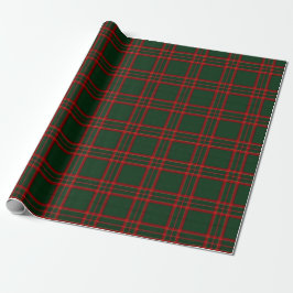 Papel de regalo de Navidad Ralph Lauren rojo verde