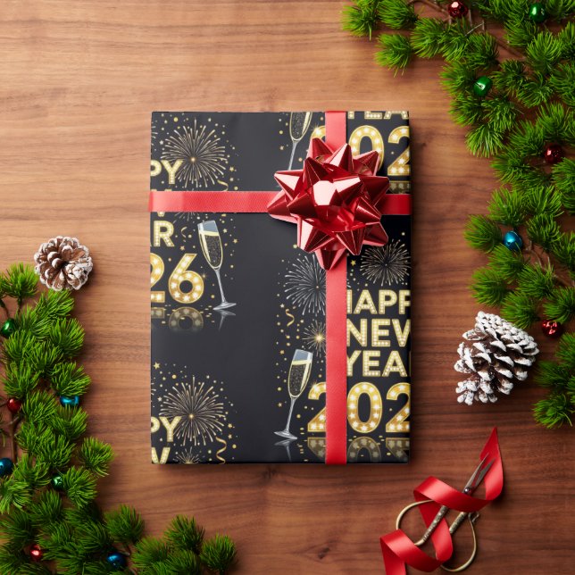 Papel de regalo de Navidad único (Regalo de vacaciones)