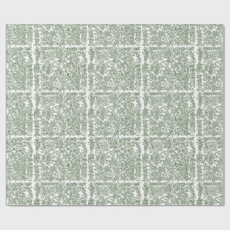 Papel de regalo de Navidad verde