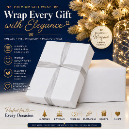 Papel de regalo de Navidad verde
