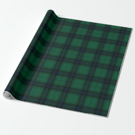 Papel de regalo de Navidad verde azul marino Ralph
