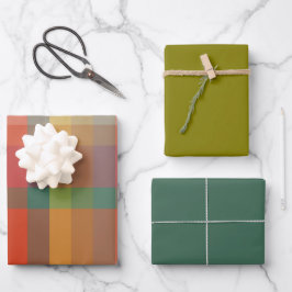 Papel de regalo de orégano y tomillo hoja plana ju