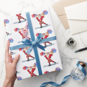 Papel de regalo de Papá Noel