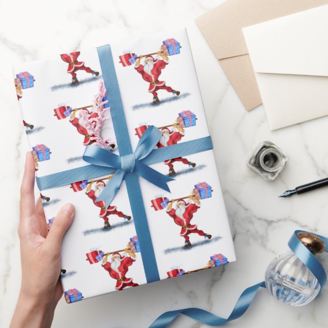 Papel de regalo de Papá Noel (Regalar)