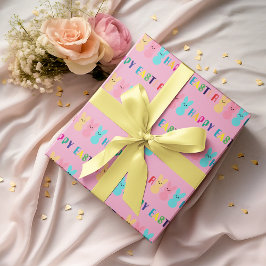 Papel de regalo de Pascua para niños - Diseños div