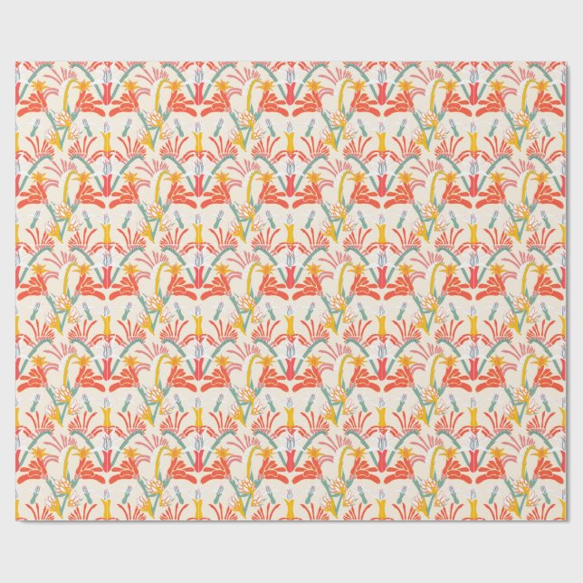 Papel de regalo de pata de canguro (Superficie plana)