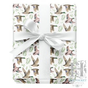 Papel de Regalo de Patos Silbones