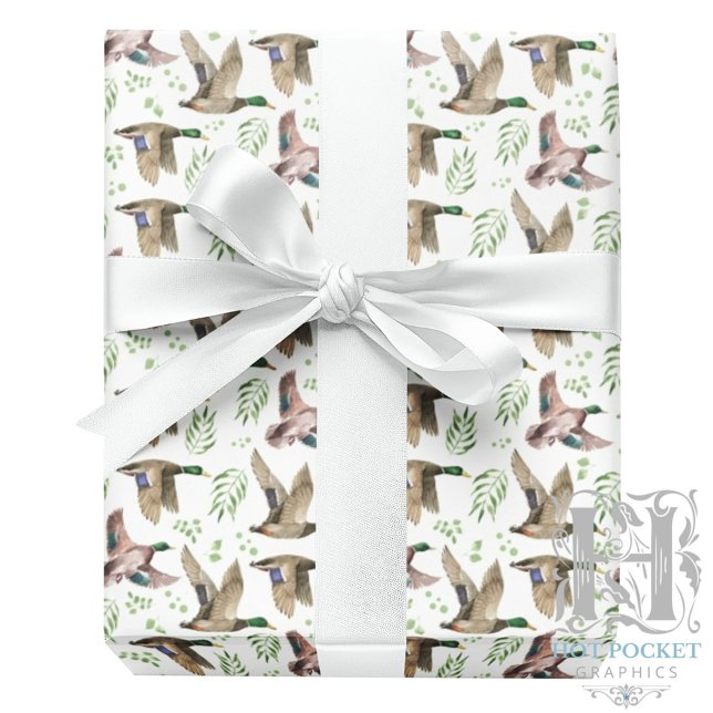 Papel de Regalo de Patos Silbones (Subido por el creador)