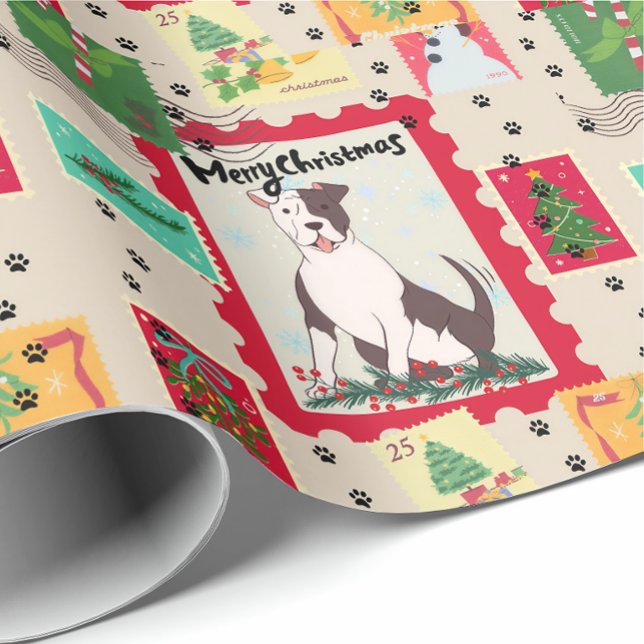Papel de regalo de perro boxer (Subido por el creador)