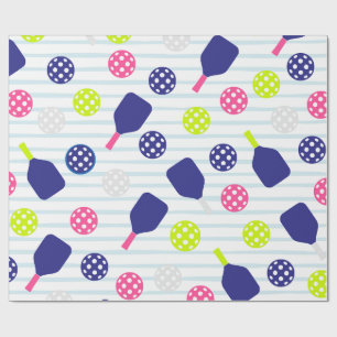 Papel de regalo de pickleball