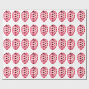 Papel de Regalo de Piñas Rosas