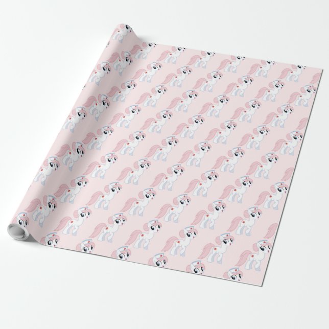 Papel de Regalo de Poni (Desenrollado)