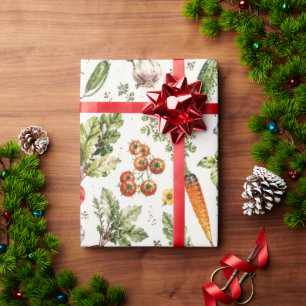 Papel de Regalo de Productos de Huerta
