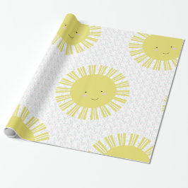 Papel de Regalo de Purpurina de Sol