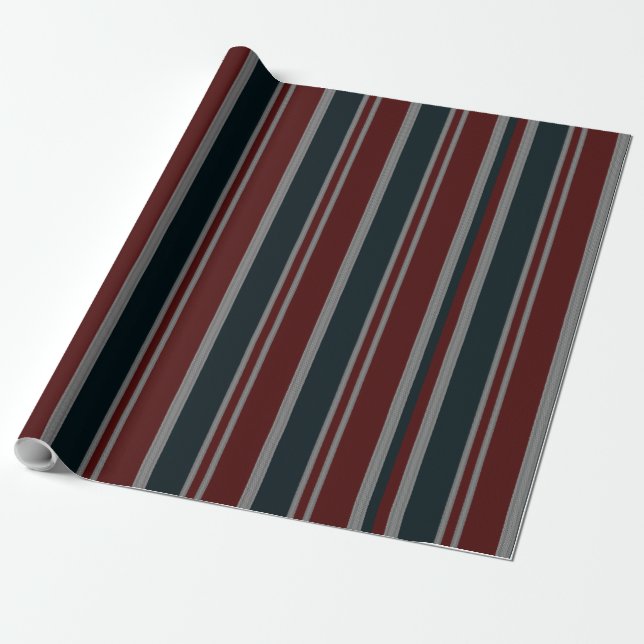 Papel De Regalo De rayas (Desenrollado)