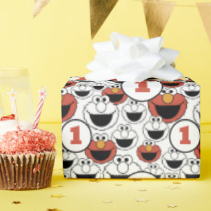 Papel de regalo de Sesame Street   Elmo