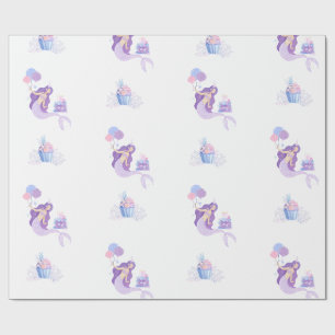 Papel de regalo de Sirenita