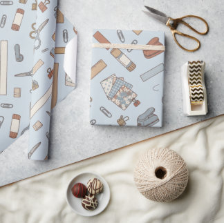 Papel de regalo de suministros de manualidades de