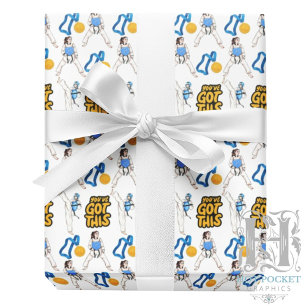 Papel de Regalo de Taekwondo (Chicas)
