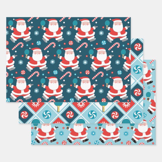 Papel de regalo de tenis de mesa para mesa de ping (Set)