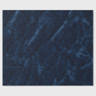 Papel de regalo de terciopelo azul medianoche