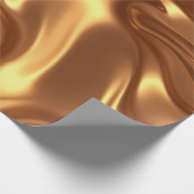 Papel de Regalo de Textura de Lujo Seda de Oro Líq