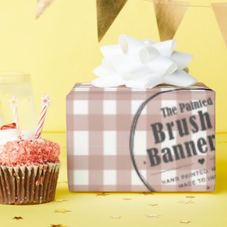 Papel de regalo de The Painted Brush Co