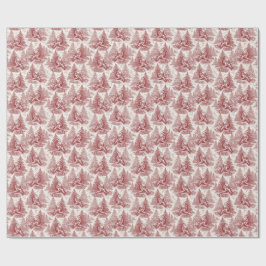 Papel de regalo de toile de Navidad