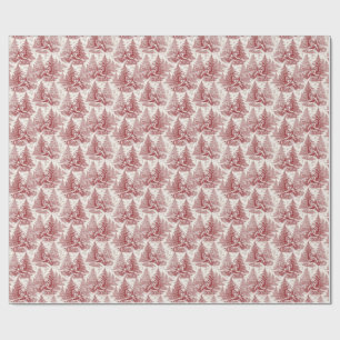 Papel de regalo de toile de Navidad