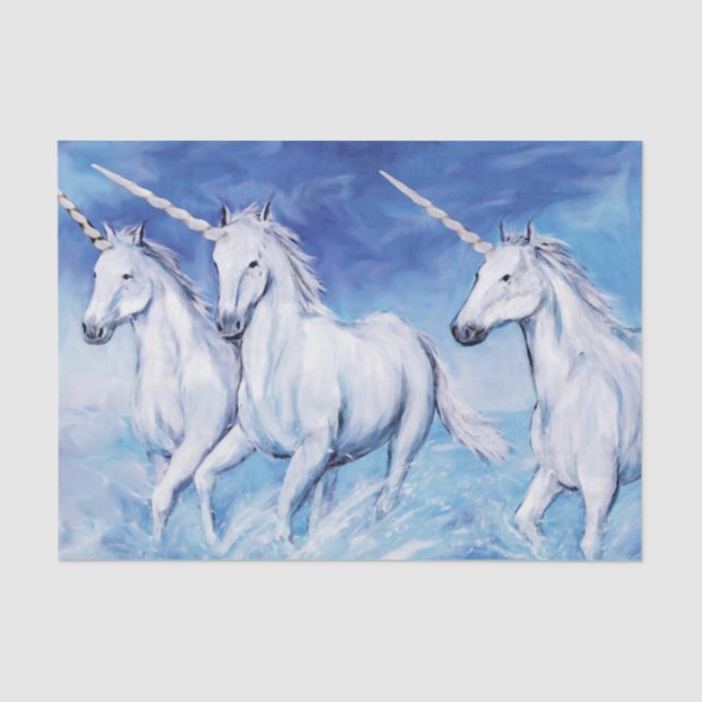 Papel de regalo de Unicorn (Anverso)