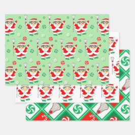 Papel de regalo de vacaciones de Lacrosse