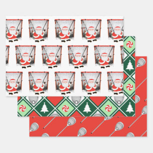 Papel de regalo de vacaciones para portero de lacr