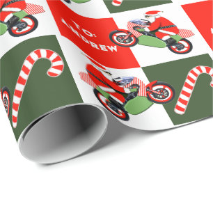 Papel de regalo de vacaciones personalizado para m