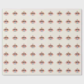Papel de regalo de vida de matón bebé