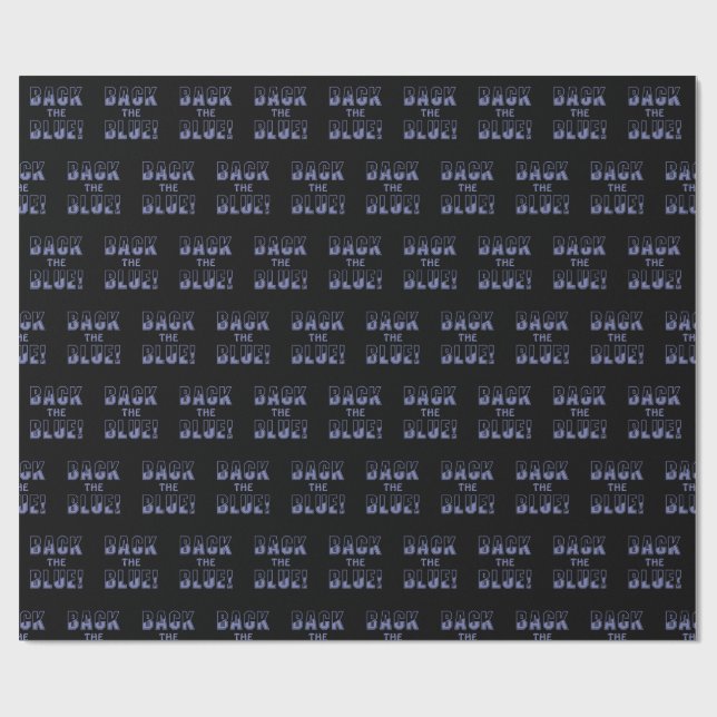 PAPEL DE REGALO DE VUELTA AL AZUL (Superficie plana)