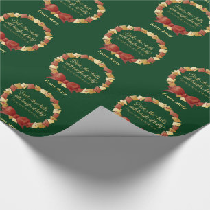 Papel De Regalo Deck the Halls Lyrics Design