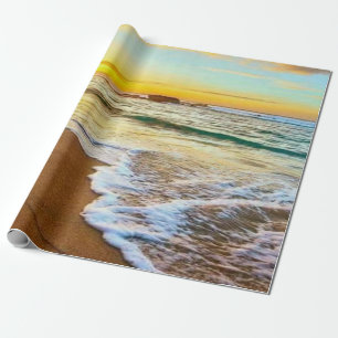 Papel De Regalo Decoración de Beach Sunset
