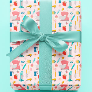 Papel De Regalo Decoración de cocina atómica con vibraciones vinta