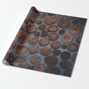 Papel De Regalo Decoración de madera de corcho