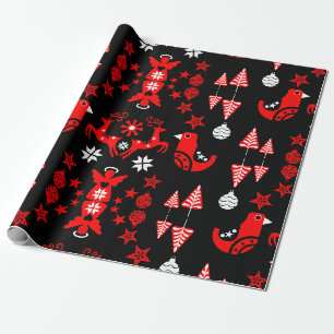 Papel De Regalo Decoración estacional escandinava