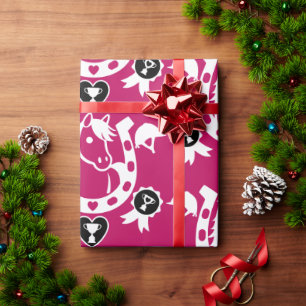 Papel De Regalo Decoración residencial de Pony Dressage