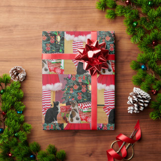 Papel De Regalo Decorando El Árbol