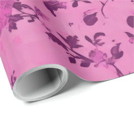 Papel De Regalo Decoupage de Chinoiserie Malva