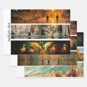 Papel de regalo decoupage sierra manual entorno ru