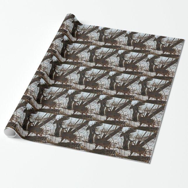Papel De Regalo Deer_0376 (Desenrollado)