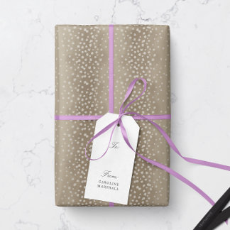 Papel De Regalo Deer Fawn Pardo Natural