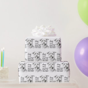 Papel De Regalo Definición De Perro
