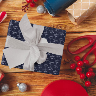 Papel De Regalo Dejemos que nieven a los Navidades