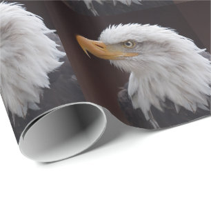 Papel de regalo del águila orgullosa