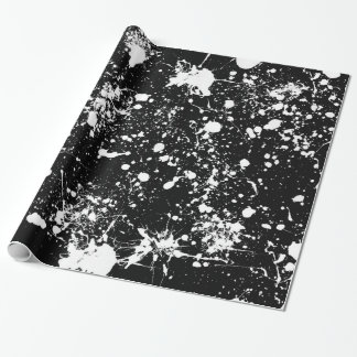 Papel de regalo del arte de la salpicadura